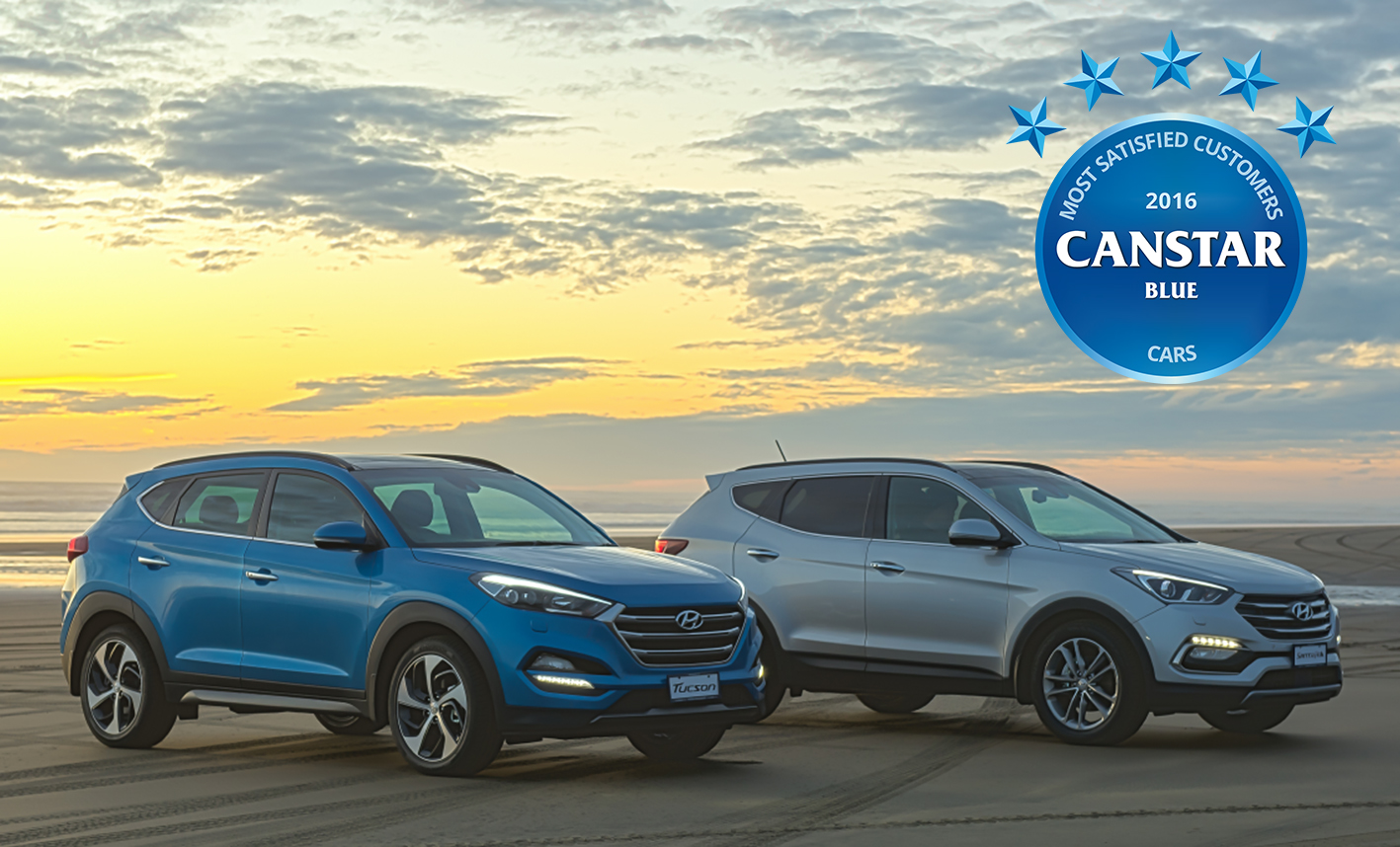 Hyundai 2016 Winner of Canstar Blue Survey Awards