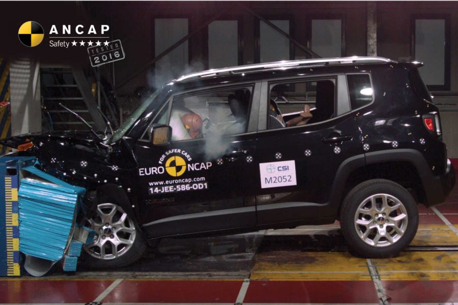 Jeep Renegade achieved perfect ANCAP scores